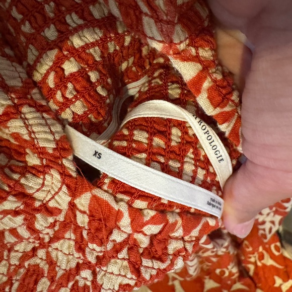 Red Patterned Maxi Dress - Picture 2 of 4